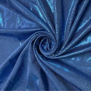 Shimmering Blue 4 Way Stretch Fabric
